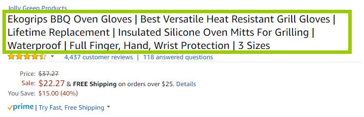 amazon product title optimization